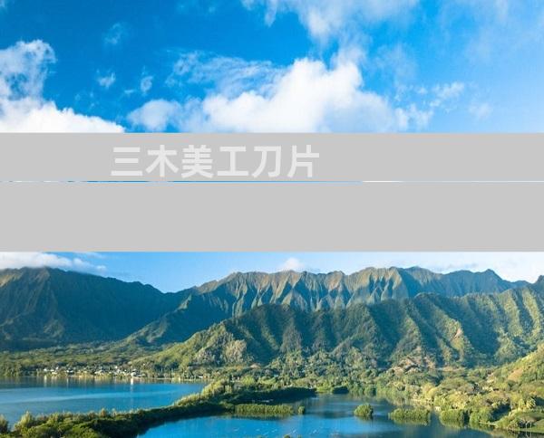 三木美工刀片